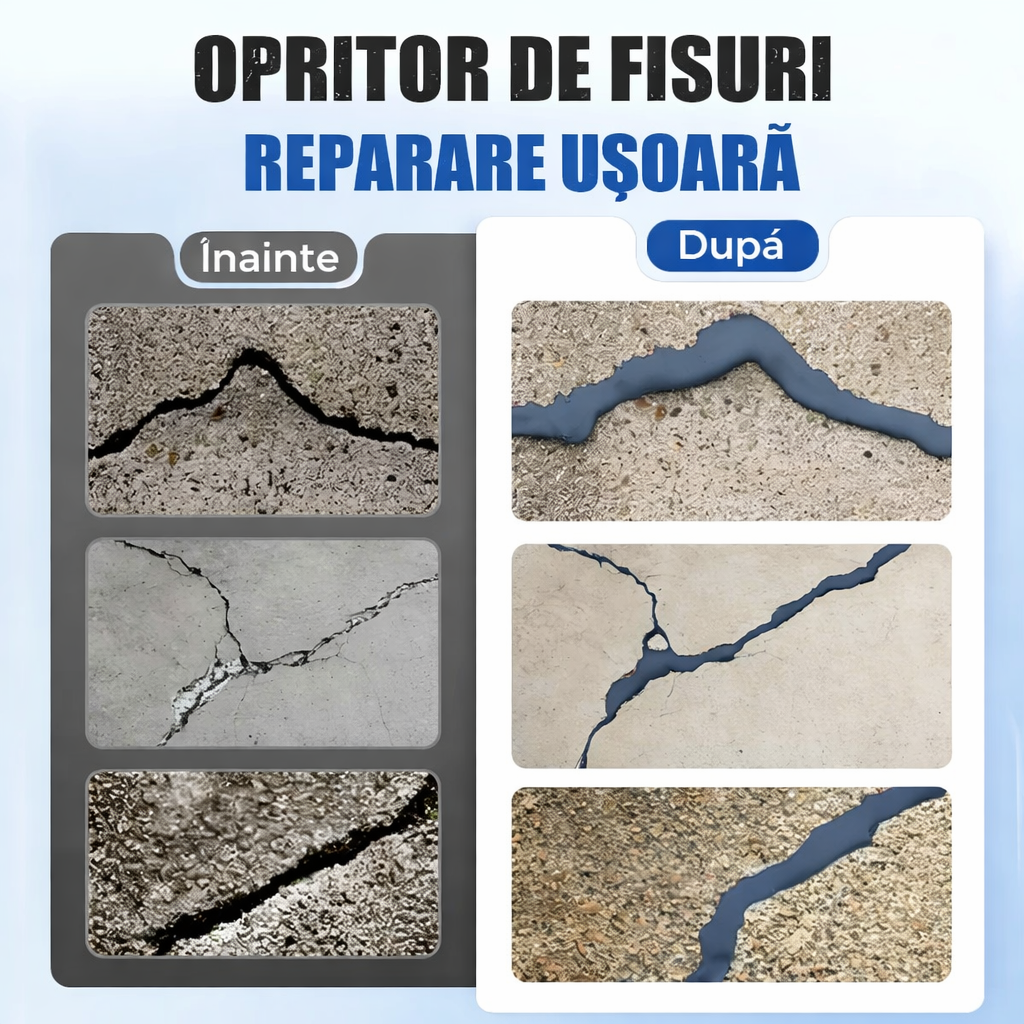 Adeziv pentru repararea fisurilor în beton