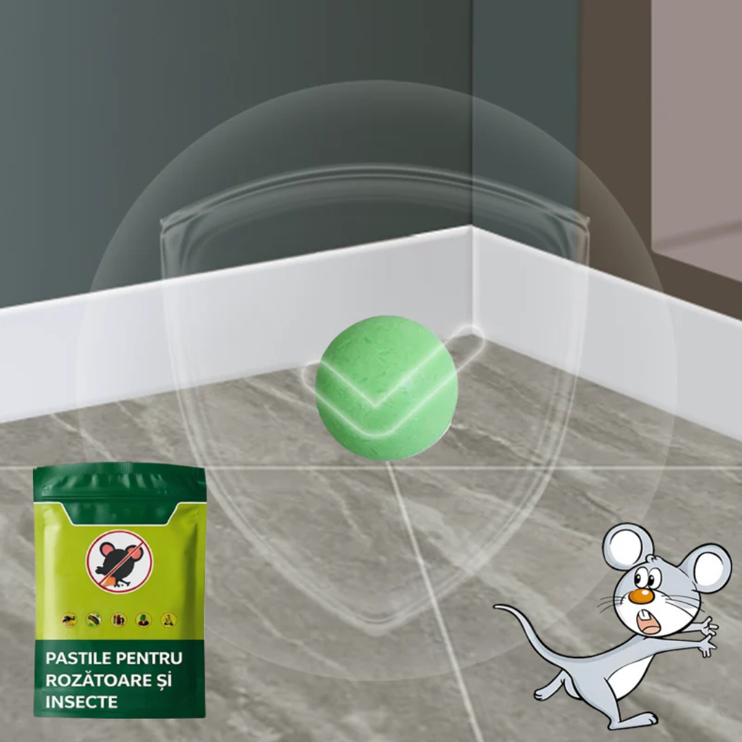 Pastile pentru rozătoare și insecte.