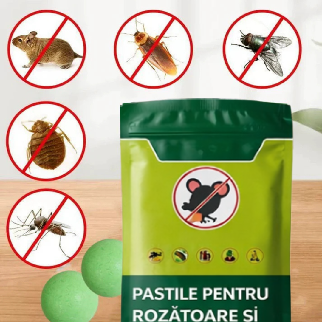 Pastile pentru rozătoare și insecte.