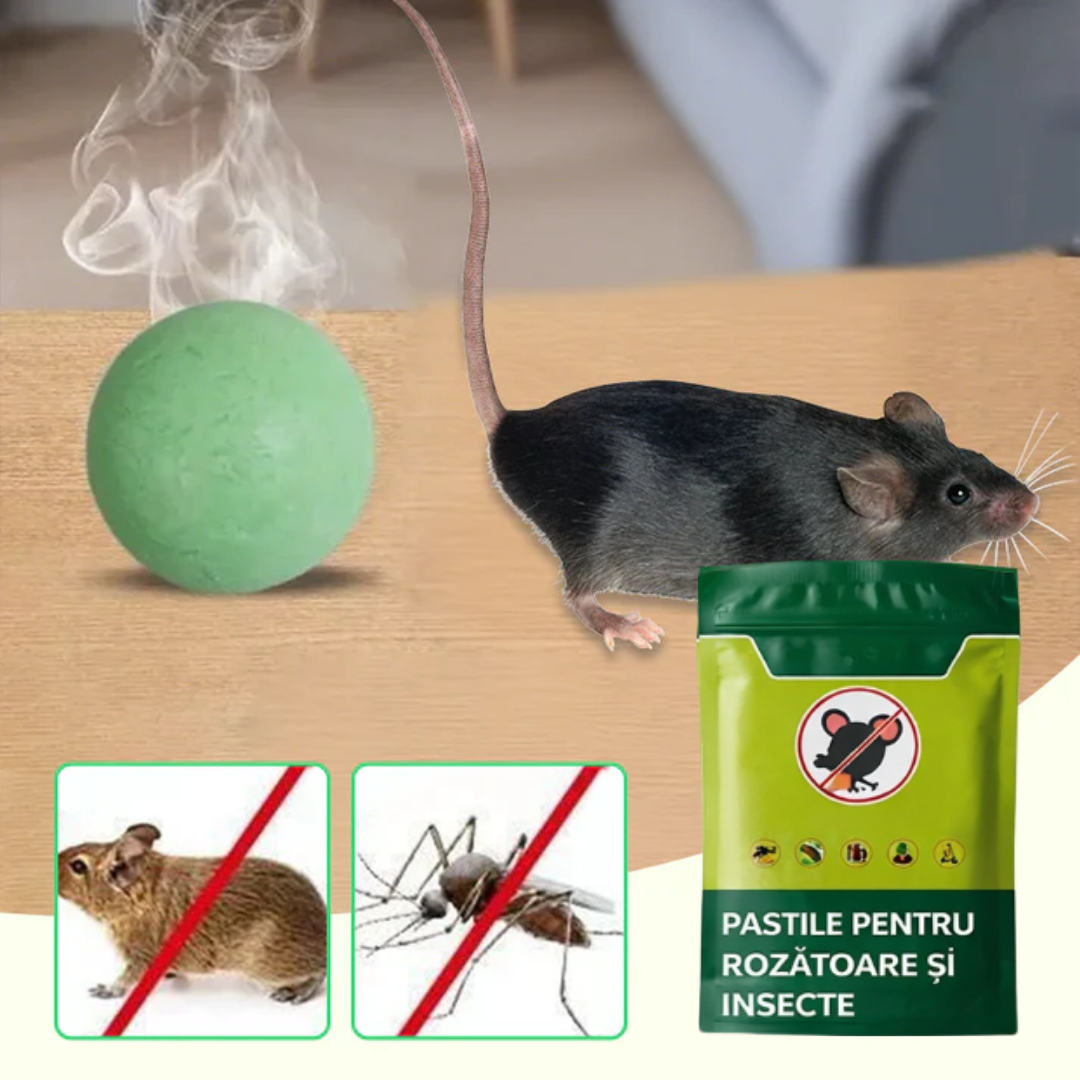 Pastile pentru rozătoare și insecte.
