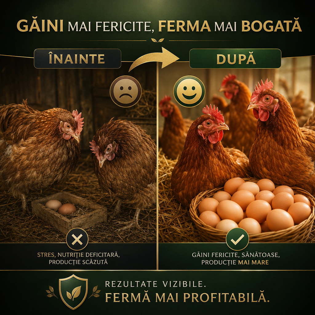Tratament 100% natural pentru păduchii de găină