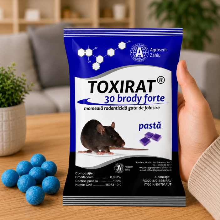 Pastile pentru rozătoare TOXIRAT
