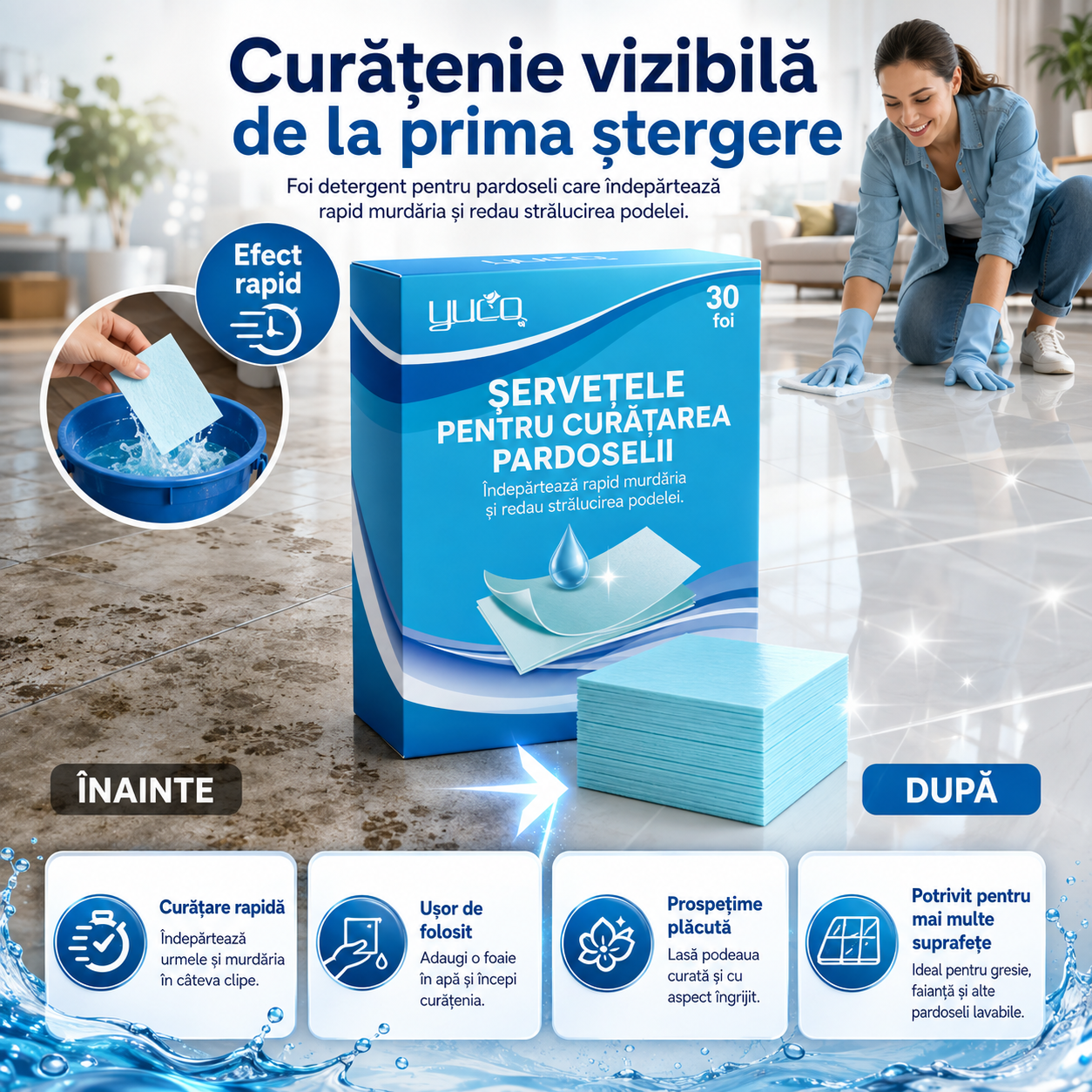 Foi Detergent Pentru Pardoseli