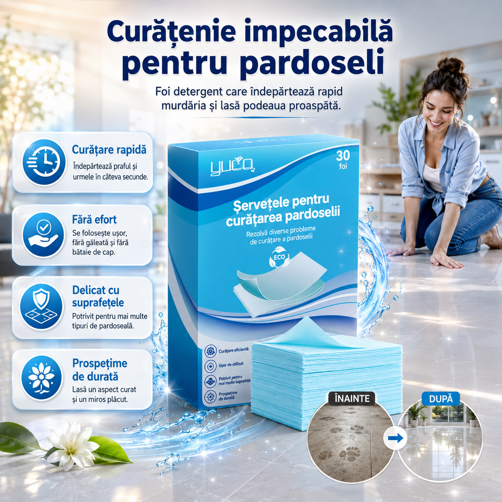 Foi Detergent Pentru Pardoseli